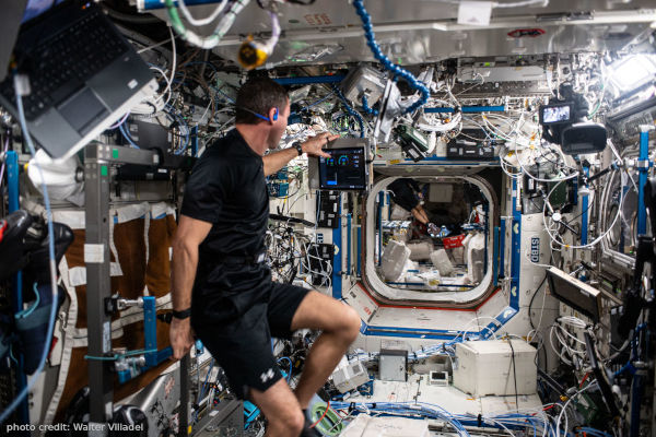 NASA actibelt International Space Station